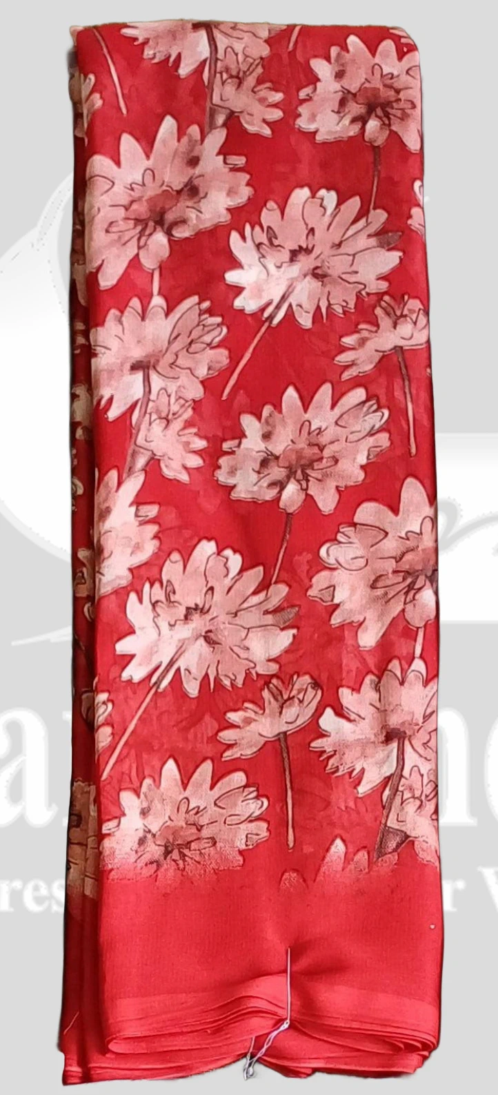 Reniyal(Heavy) Floral Printed Saree &ndash; SMARTLK1002 &ndash; Red Mix